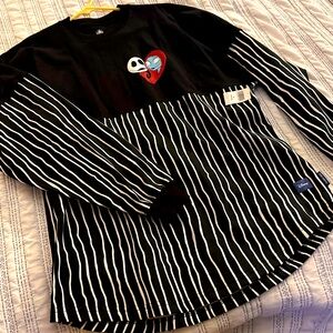 Disney The Nightmare Before Christmas Jack Skellington & Sally Spirit Jersey